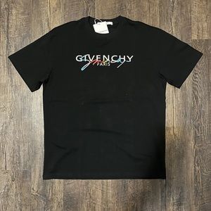 Mens Givenchy shirt, Large, black